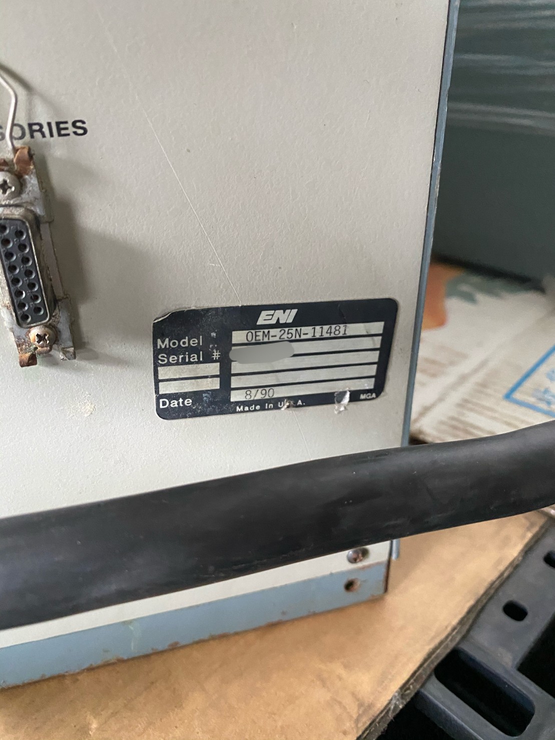 ENI OEM-25N-11481 RF Generator圖片